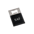 Black Leatherette Bottle Opener - 3.5