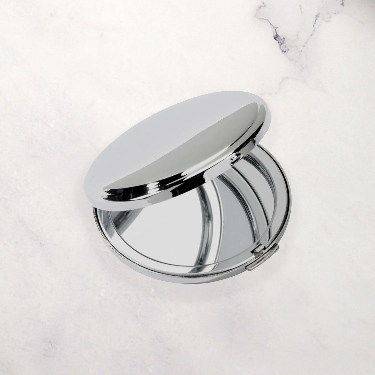 Boston Round Compact Mirror, Np 2.25" Dia