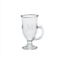 12 Glass Irish Coffee Mugs - 8 Oz