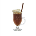 12 Glass Irish Coffee Mugs - 8 Oz