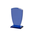 Small Cobalt Shield Trophy, 6.25