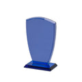 Large Cobalt Shield Trophy, 8.5
