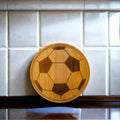 Soccer Ball Wood Board - 13