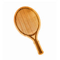 Tennis Racket Wood Board - 9