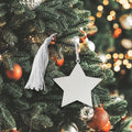 Star Ornament With White Tassel, 4