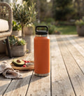 36 Oz Stainless Steel Twist-Off Cap Water Bottle - Orange
