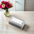 Rectangular Box with Beaded Border, 3.5