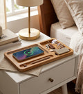 Bamboo Wireless Phone Charging Valet