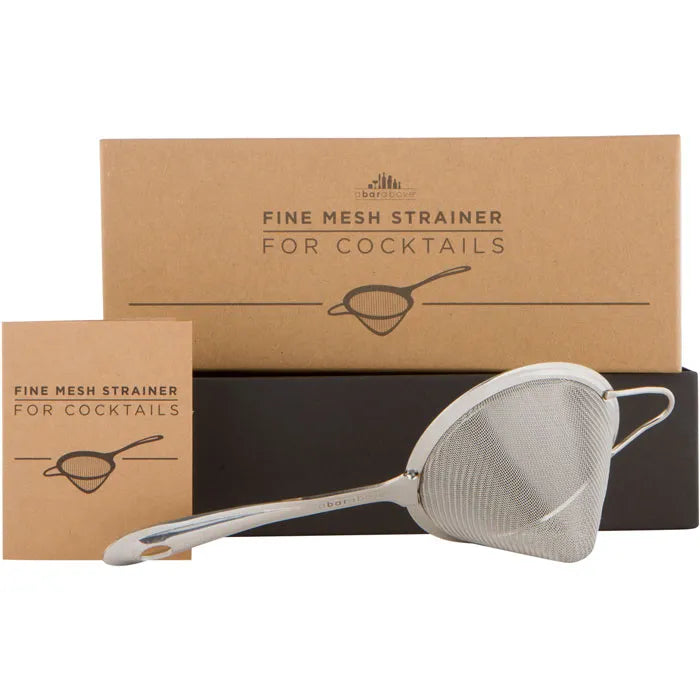 Fine mesh cocktail strainer