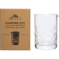 Diamond Cut Cocktail Mixing Glass