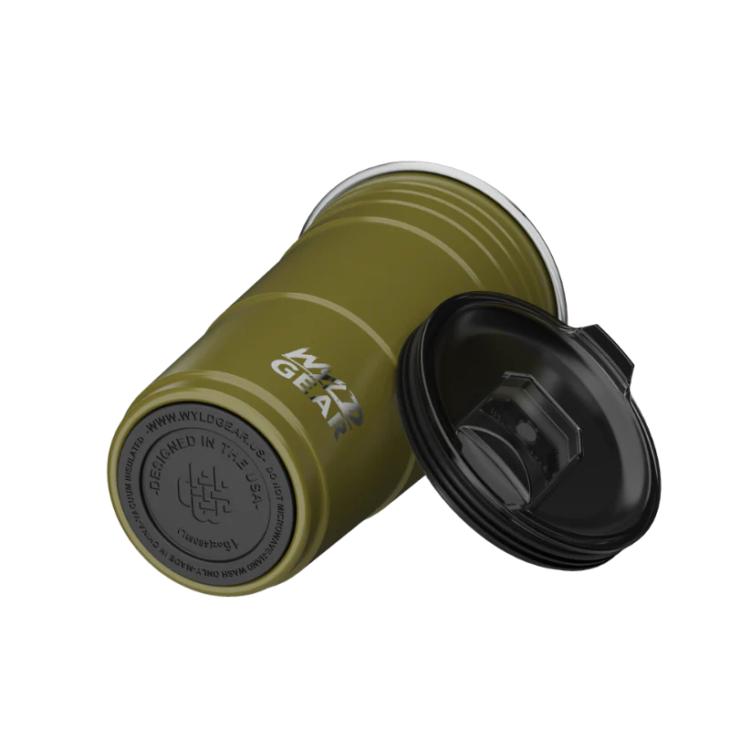 16oz - WYLD CUP Olive | EngraveIt 