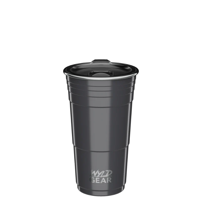16oz - WYLD CUP Charcoal Gray | EngraveIt USA