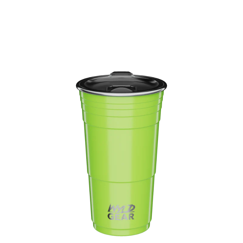 16oz - WYLD CUP Lime Green | EngraveIt USA 