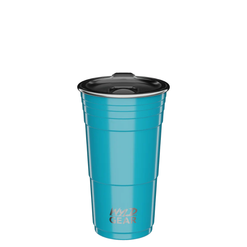 16oz - WYLD CUP Teal | EngraveIt USA 