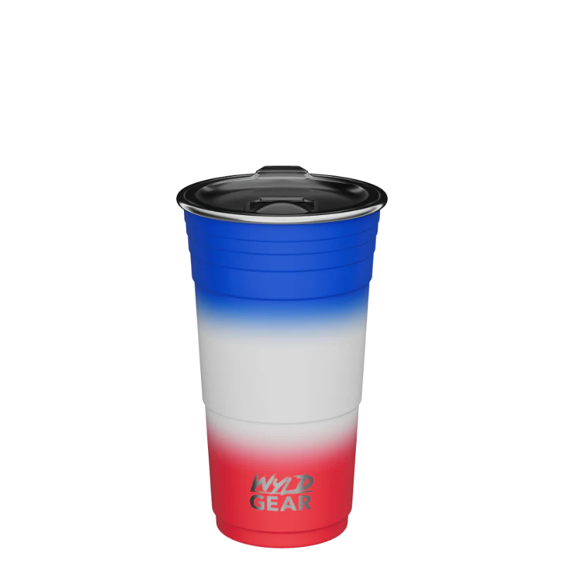 16oz - WYLD CUP RWB | EngraveIt USA 