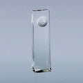 Optic Crystal Golf Ball Obelisk, 8.75