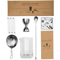 Stainless Steel 10-Piece Stirred Craft Cocktail Set with gift box