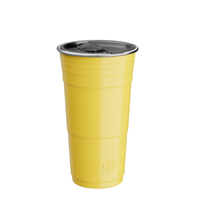 24oz - WYLD CUP Yellow | EngraveIt 