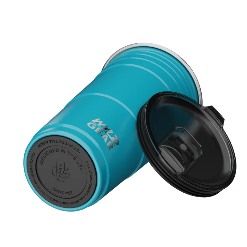 24oz - WYLD CUP Teal | EngraveIt 