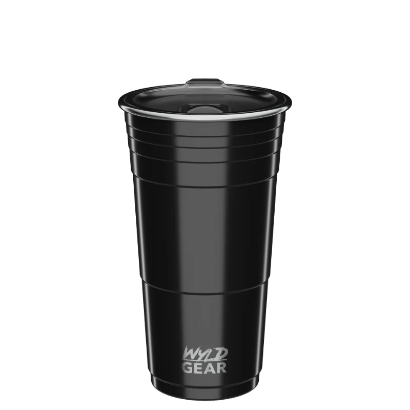 24oz - WYLD CUP Black | EngraveIt USA 