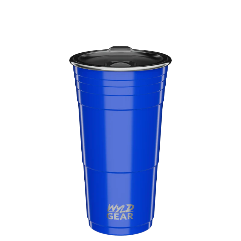24oz - WYLD CUP Royal Blue | EngraveIt USA 