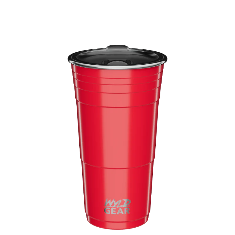 24oz - WYLD CUP Red | EngraveIt USA 
