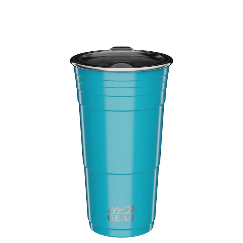 24oz - WYLD CUP Teal | EngraveIt USA 