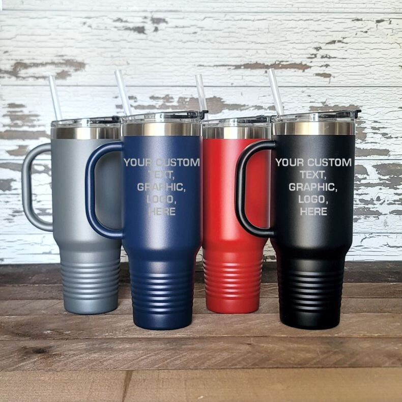 Custom Engraved Polar Camel 40 oz Travel Tumbler