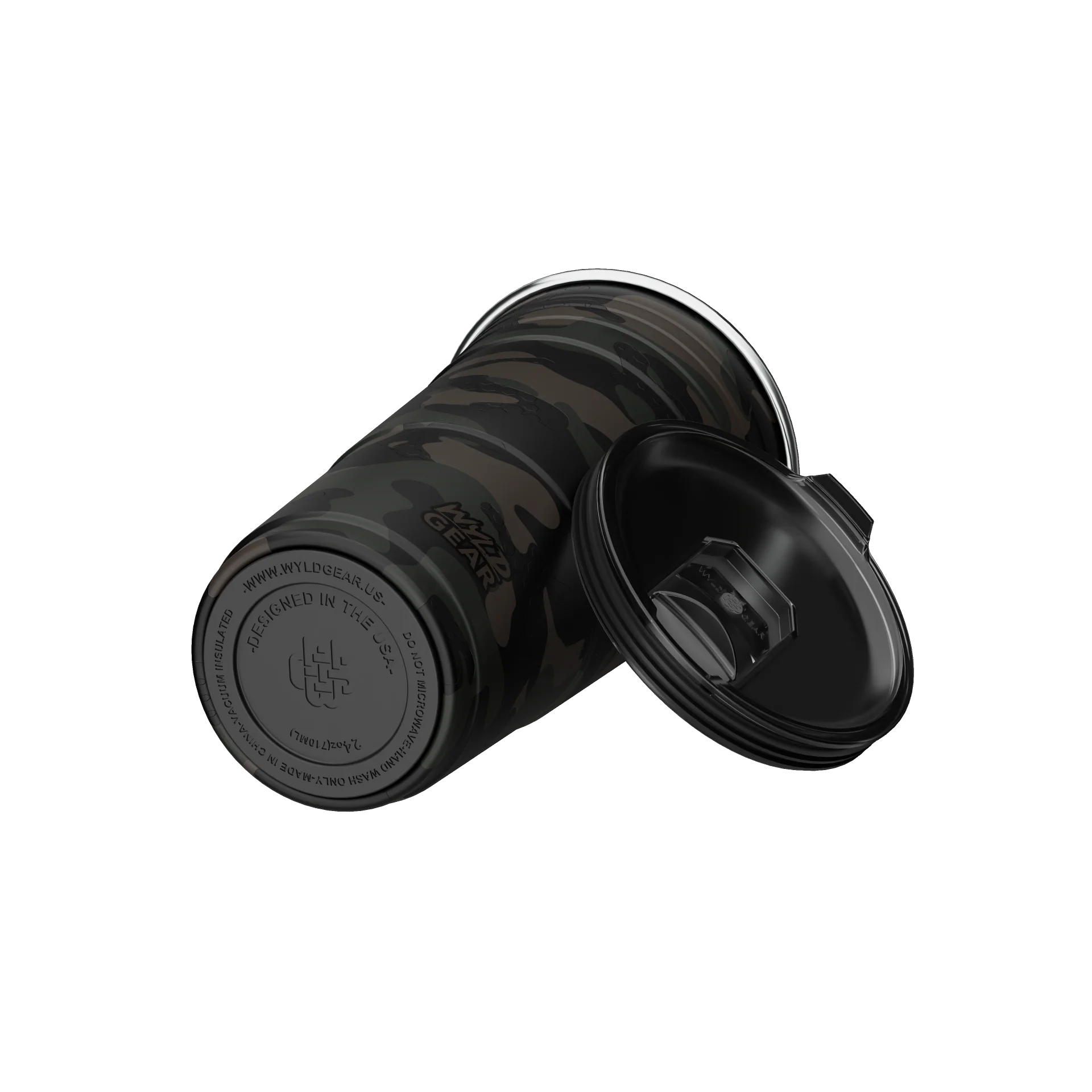 24oz - WYLD CUP Shadow Moss Camo  