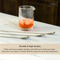 Stainless steel cocktail spoons 