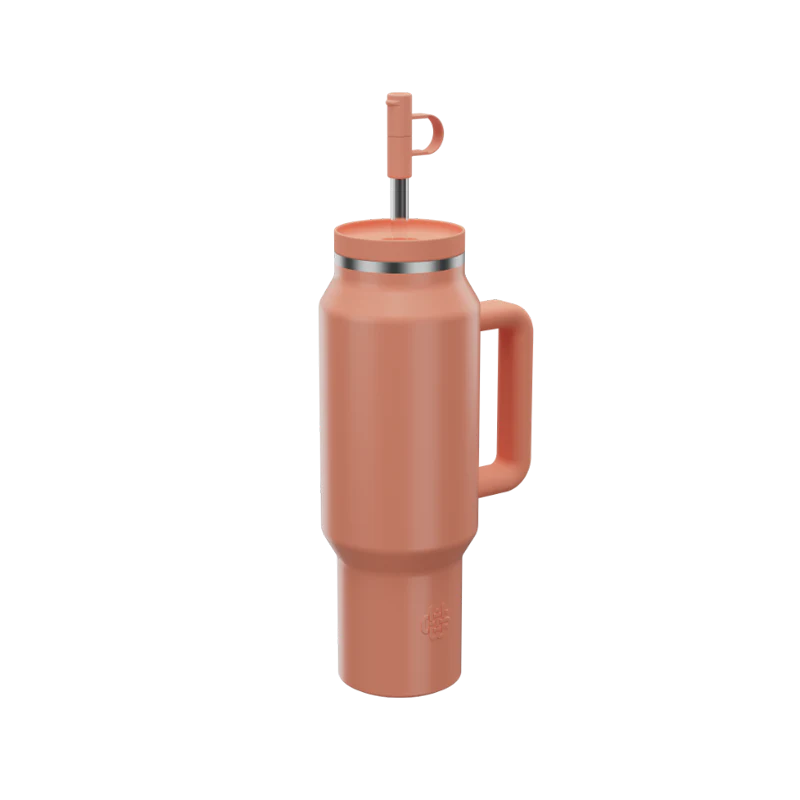 Beautiful 30oz Wyld Syde Travel Tumbler BLUSH