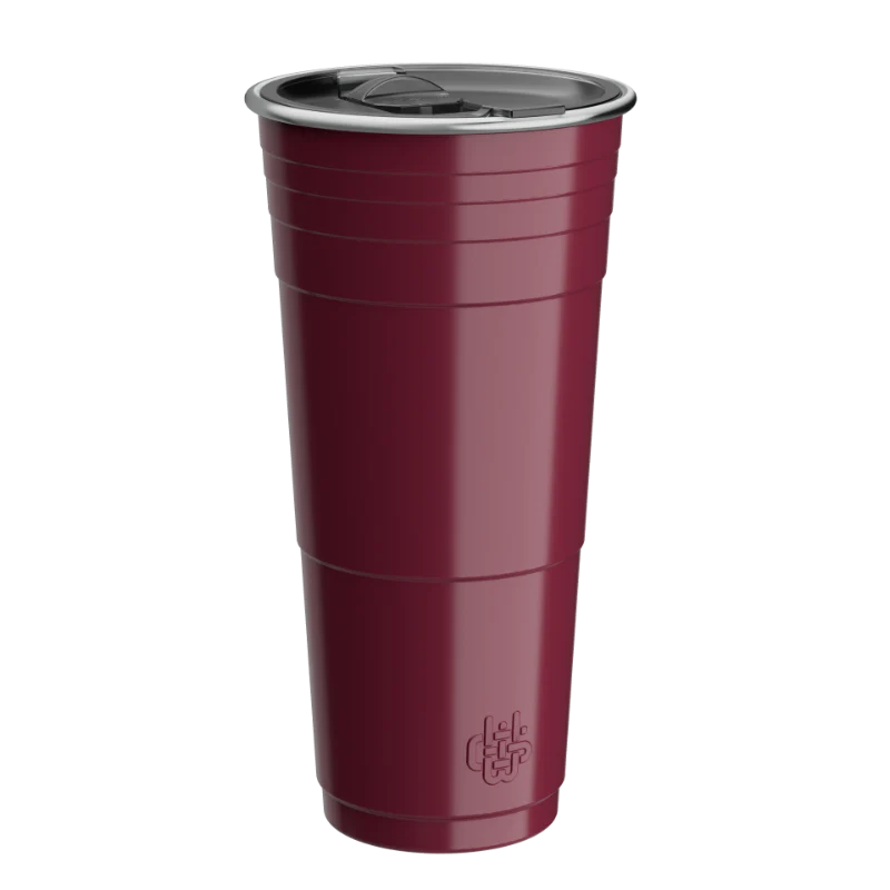 32oz - WYLD CUP Maroon 