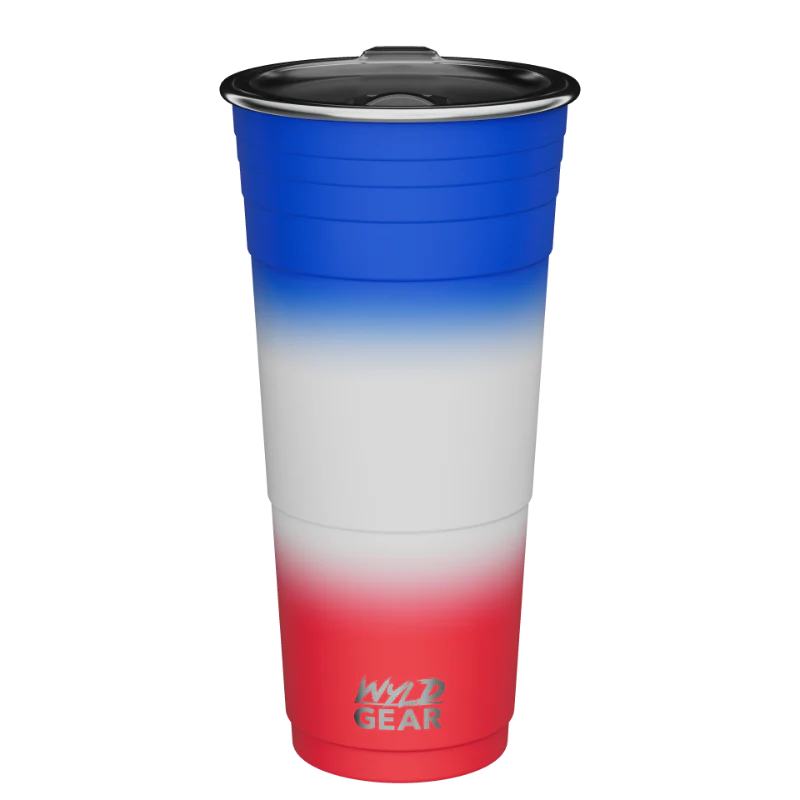 32oz - WYLD CUP RWB | EngraveIt USA