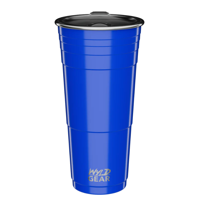 32oz - WYLD CUP Royal Blue | EngraveIt USA  