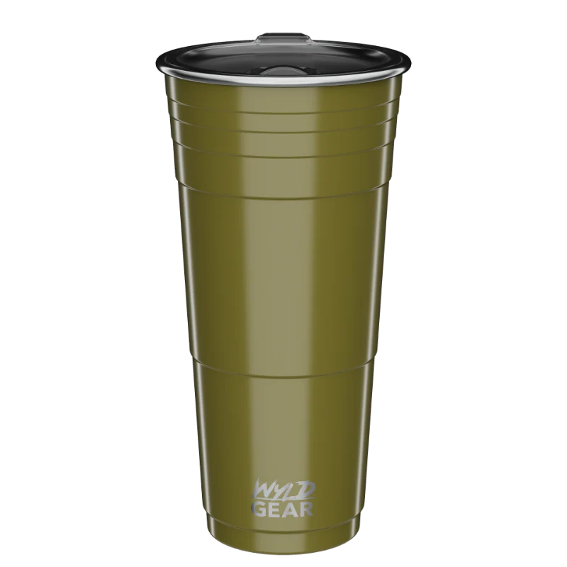 32oz - WYLD CUP OD GREEN | EngraveIt USA 