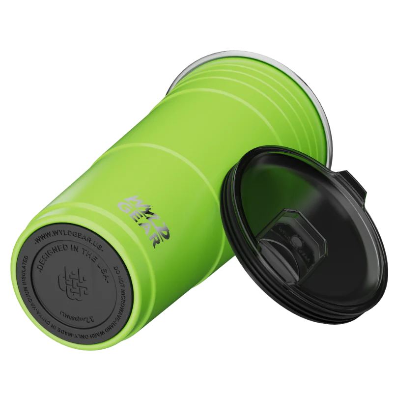 32oz - WYLD CUP Lime Green | EngraveIt 