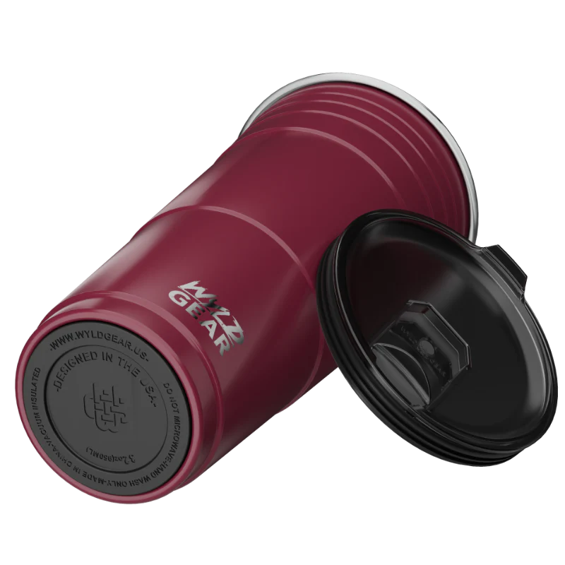 32oz - WYLD CUP Maroon | EngraveIt 