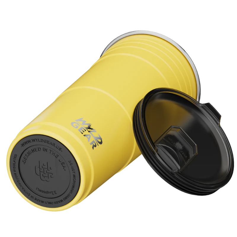 32oz - WYLD CUP Yellow | EngraveIt 