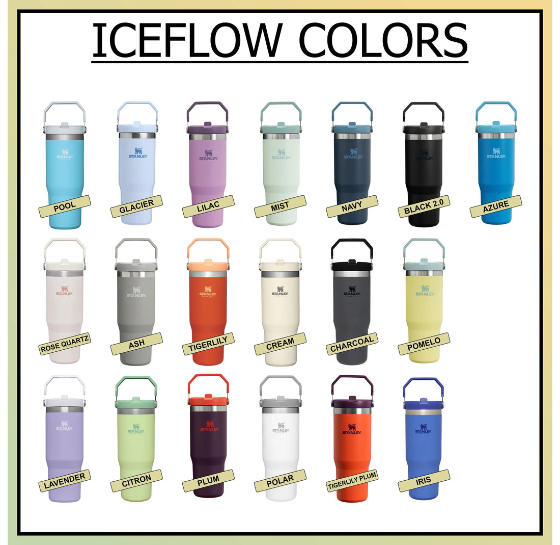 a picture of the different colors of iceflow coolers