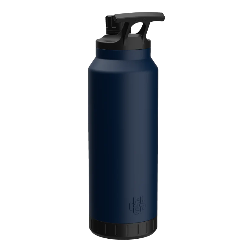 Stylish Stainless Steel 44oz MAG Bottle Navy Blue