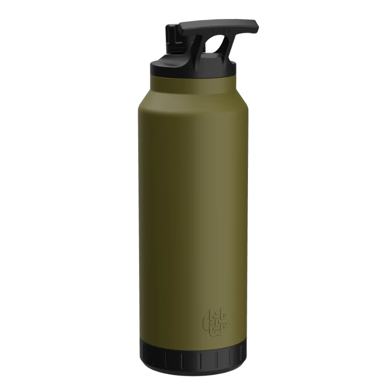 High quality Stainless Steel 44oz MAG Bottle OD GREEN