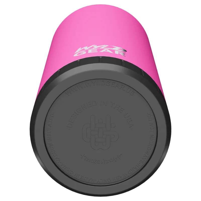 Underside of Stainless Steel 44oz MAG Bottle Pink