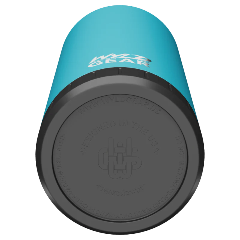 Underside of Stainless Steel 44oz MAG Bottle Teal 