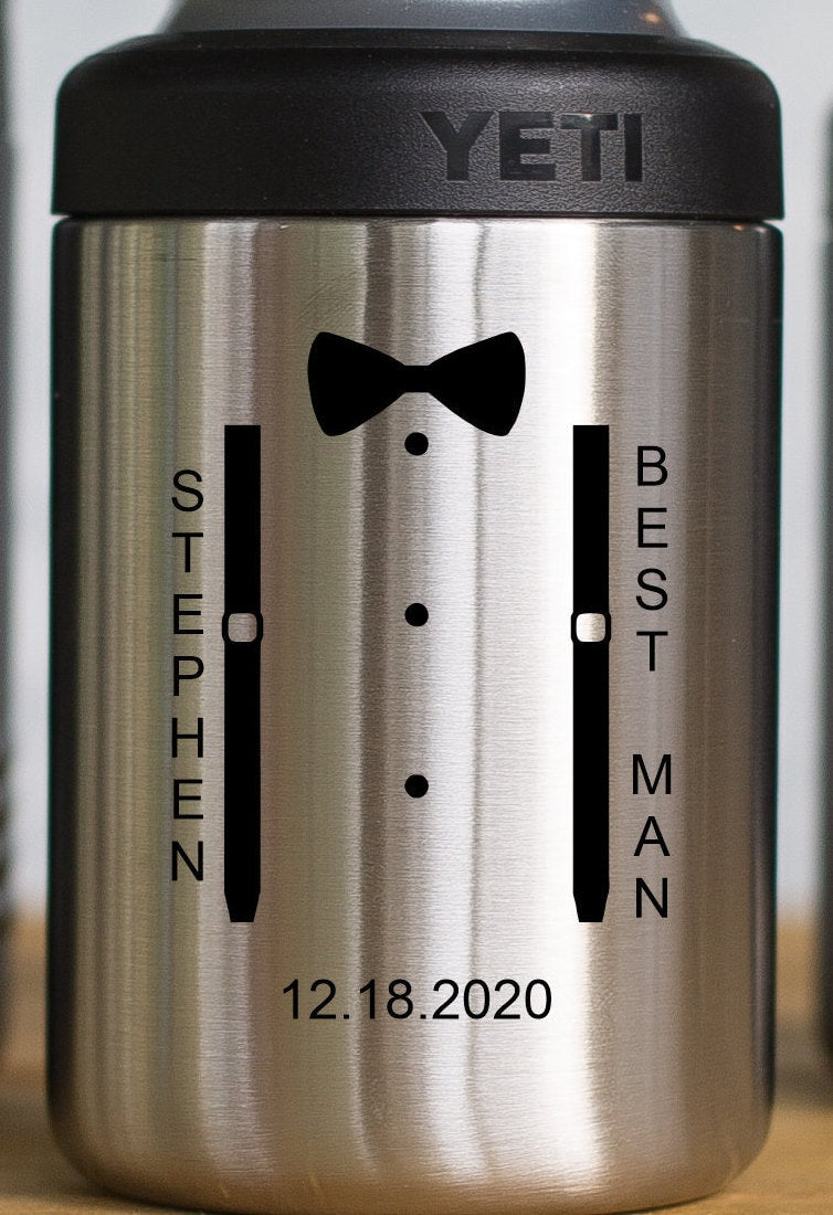 Personalized Engraved YETI® Colster or Polar Camel Can ST1