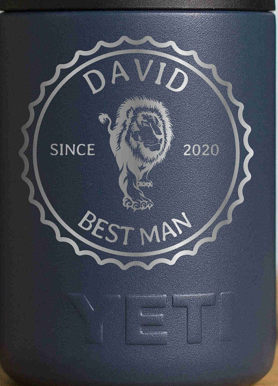 Personalized YETI CAN Colster or Polar Camel Can Holder BL1