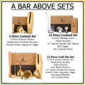 a picture of a bar set with instructions