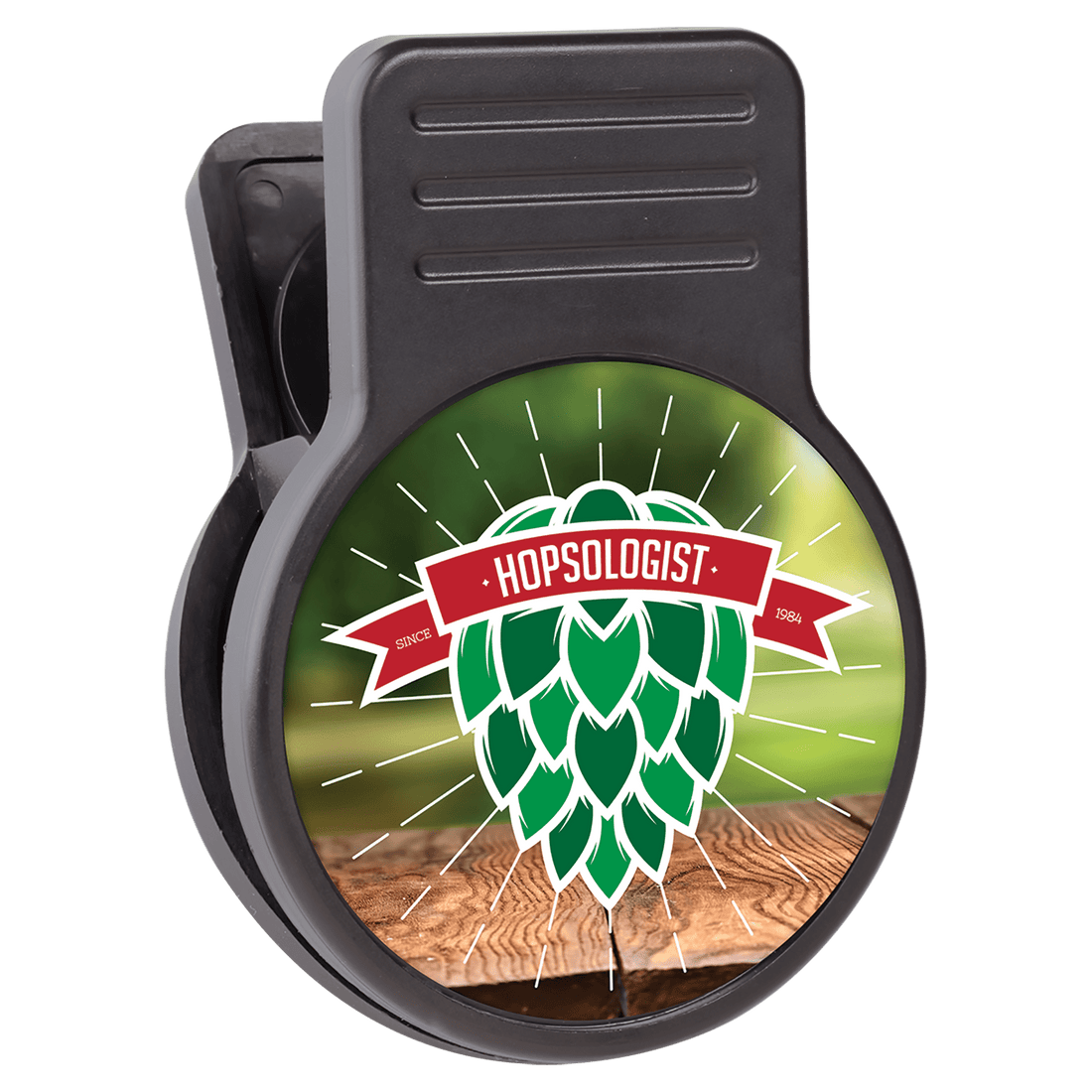 Magnetic Bag Clip with Bottle Opener and 2" Insert