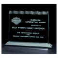 Tidal Series Jade Acrylic Award