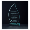Flame Series Jade Acrylic Award