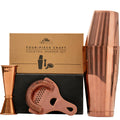 Gold Cocktail Shaker Set (4-Piece)